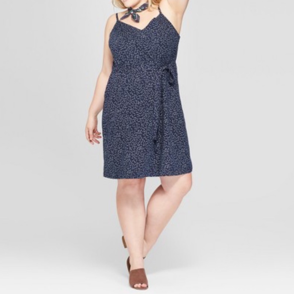 Printed Strappy Dress